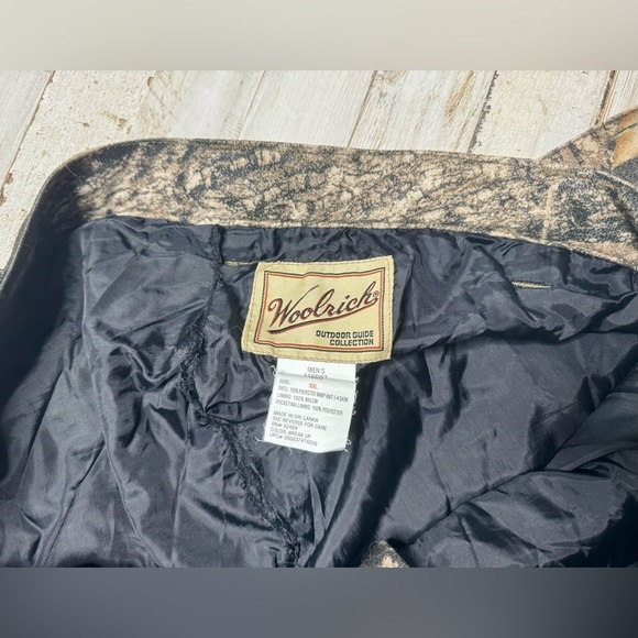 Woolrich Outdoor Guide Collection Cargo Hunting Pants Mens XXL Camo Mossy Oak - Picture 8 of 11